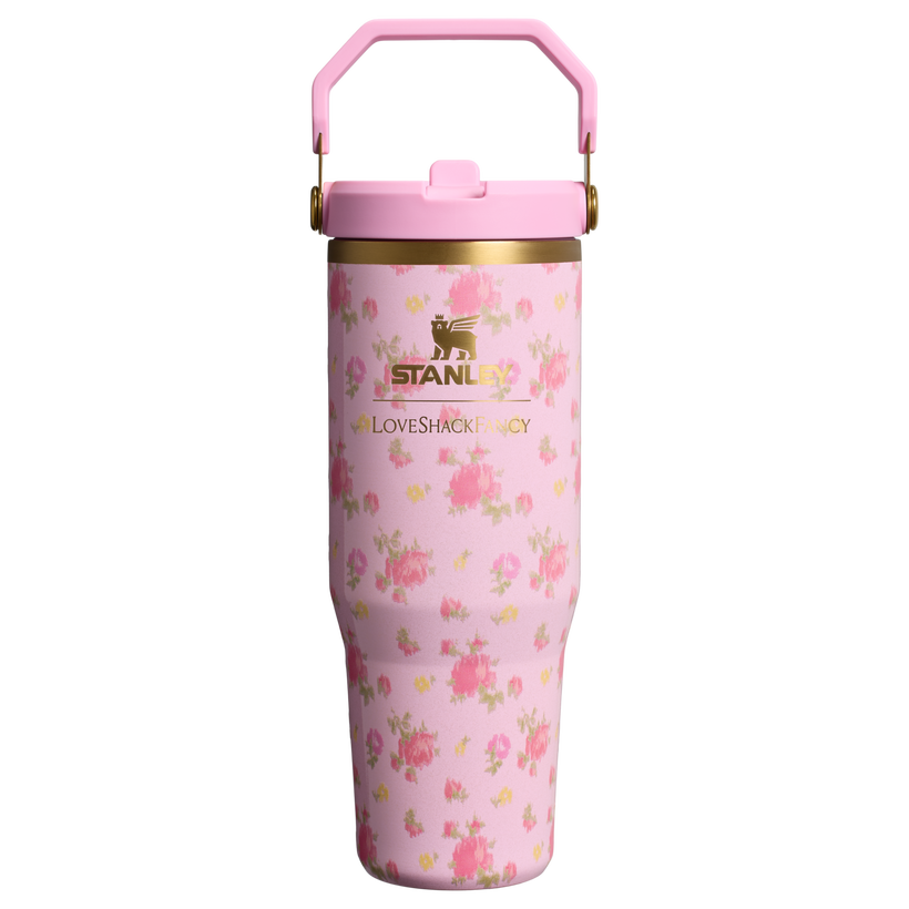 Stanley 1913 x LoveShackFancy IceFlow™ Flip Straw Tumbler - Travel Ready