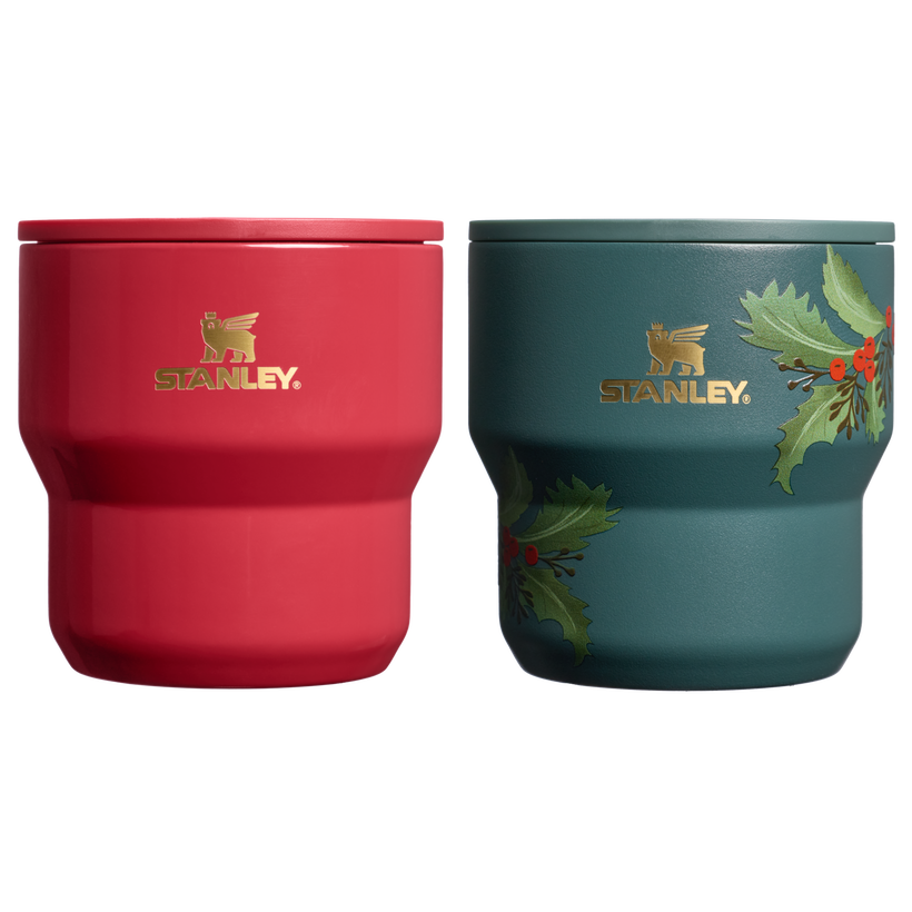 The Cheers & Cheer Stay-Hot Stacking Cup 2-Piece Set - Modern Active Choice Set