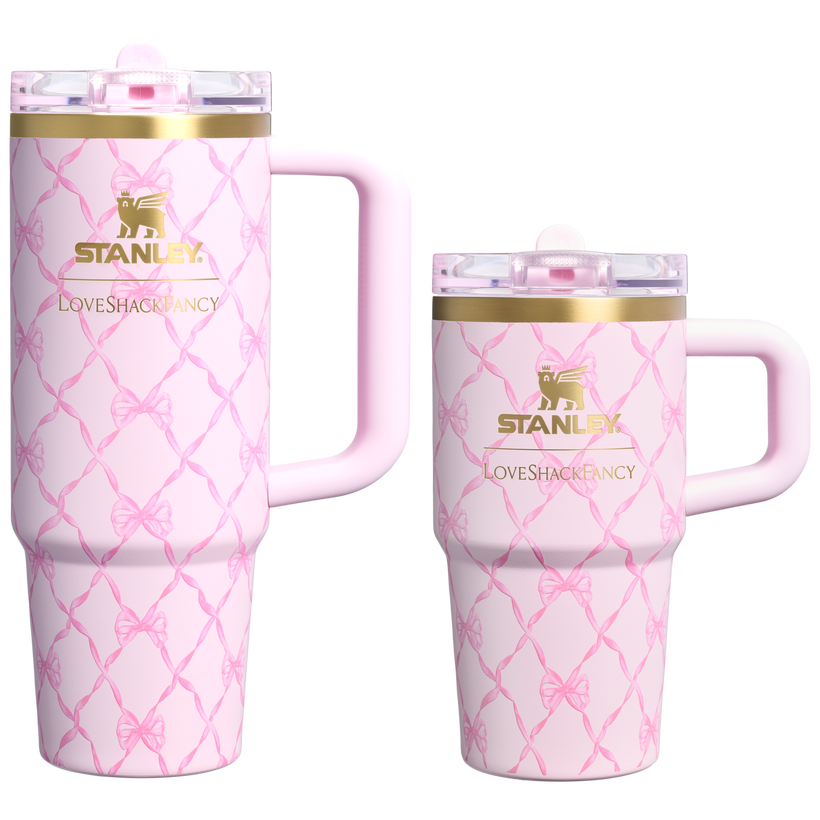 Stanley 1913 x LoveShackFancy Holiday The Quencher® Details ProTour Tumbler Set | 2-pack - Modern Bright Set Choice